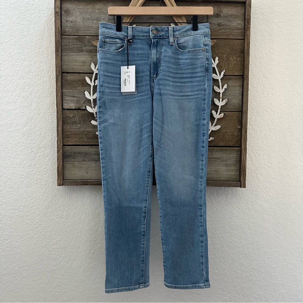 Paige Hoxton‎ Slim Light Blue Crop Denim Jeans size 28 NWT